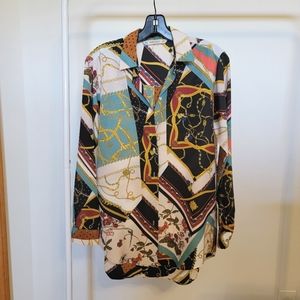 Zara printed shirt in size XS